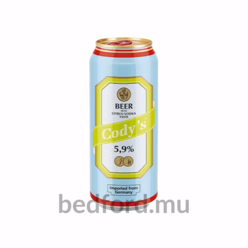 Cody’s Beer Citrus Vodka 5.9% - 500ml